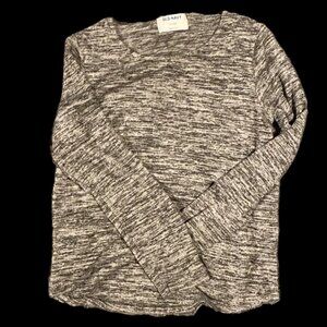Kids Old Navy Heathered Gray Knit Top